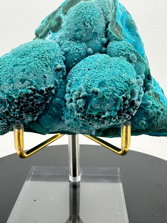 Chrysocolla on Malachite