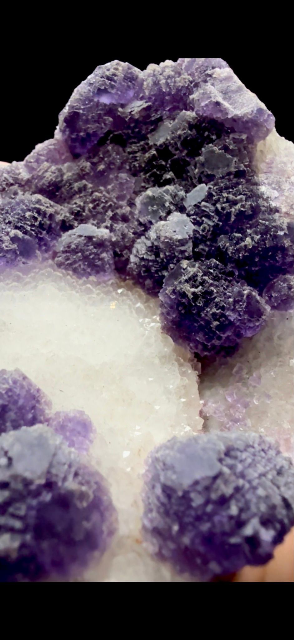 882- Fluorite on Quartz