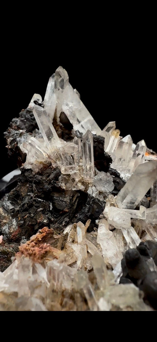 211- Specularite with Quartz