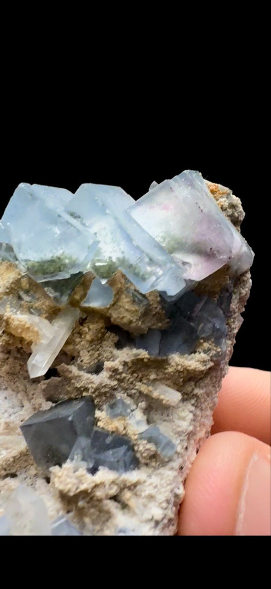 0403- Fluorite with Quartz