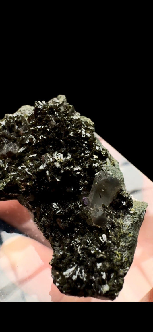 141- Epidote with Quartz