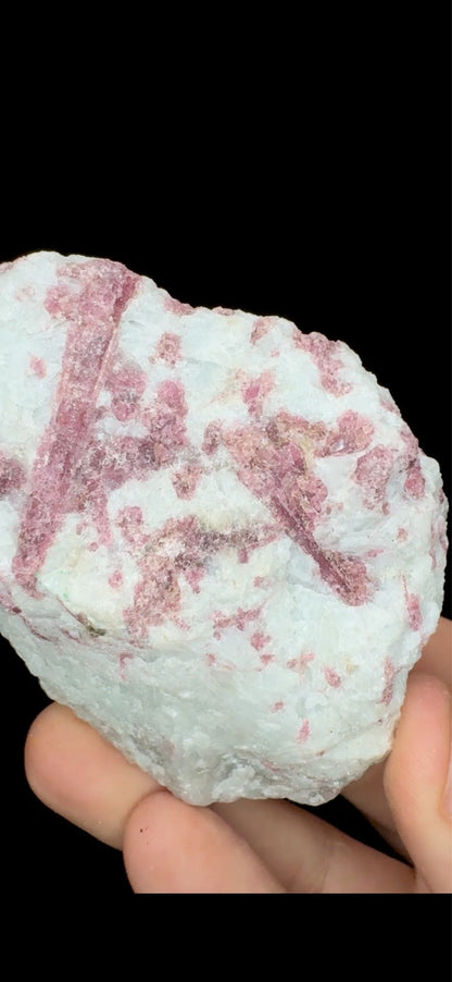 0675- Pink Tourmaline in Quartz