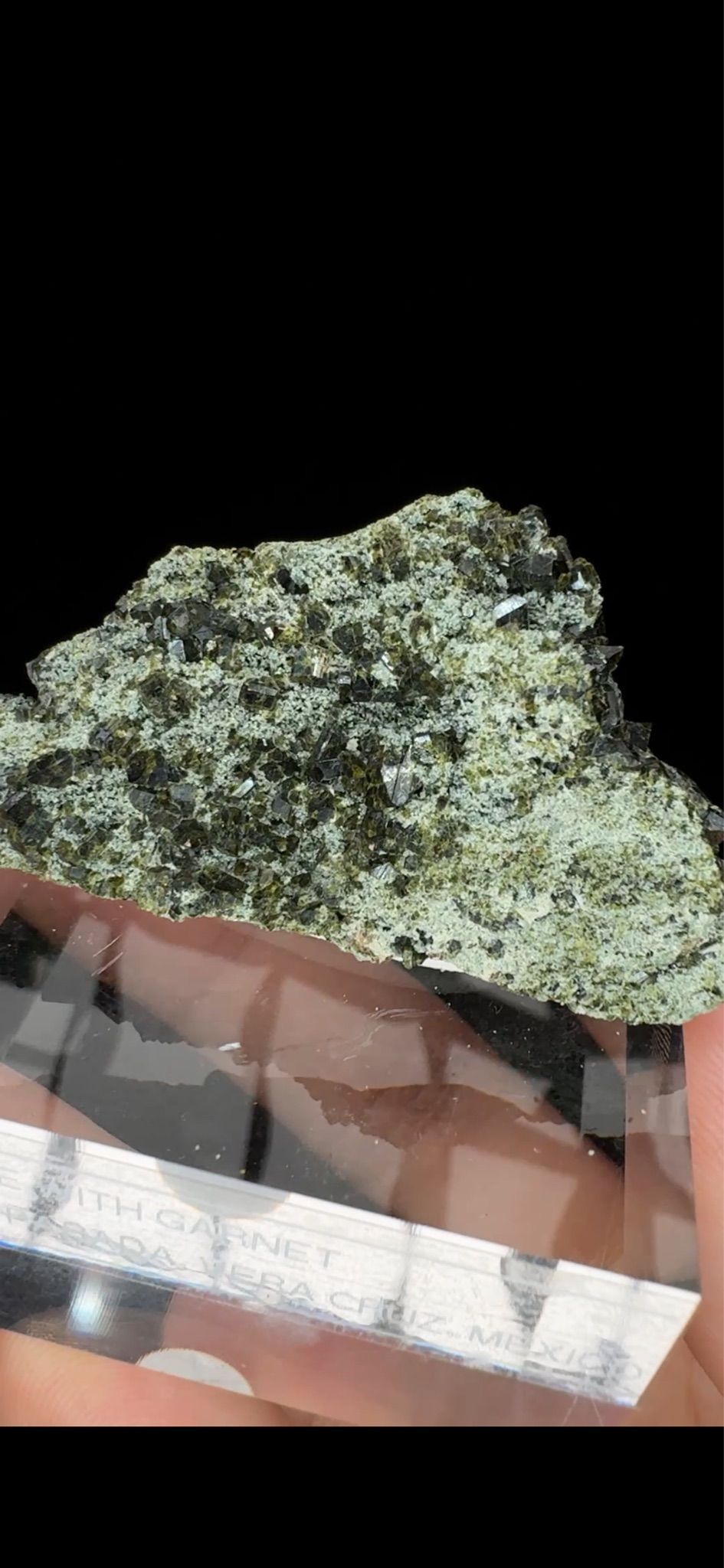 0726- Epidote with Garnet
