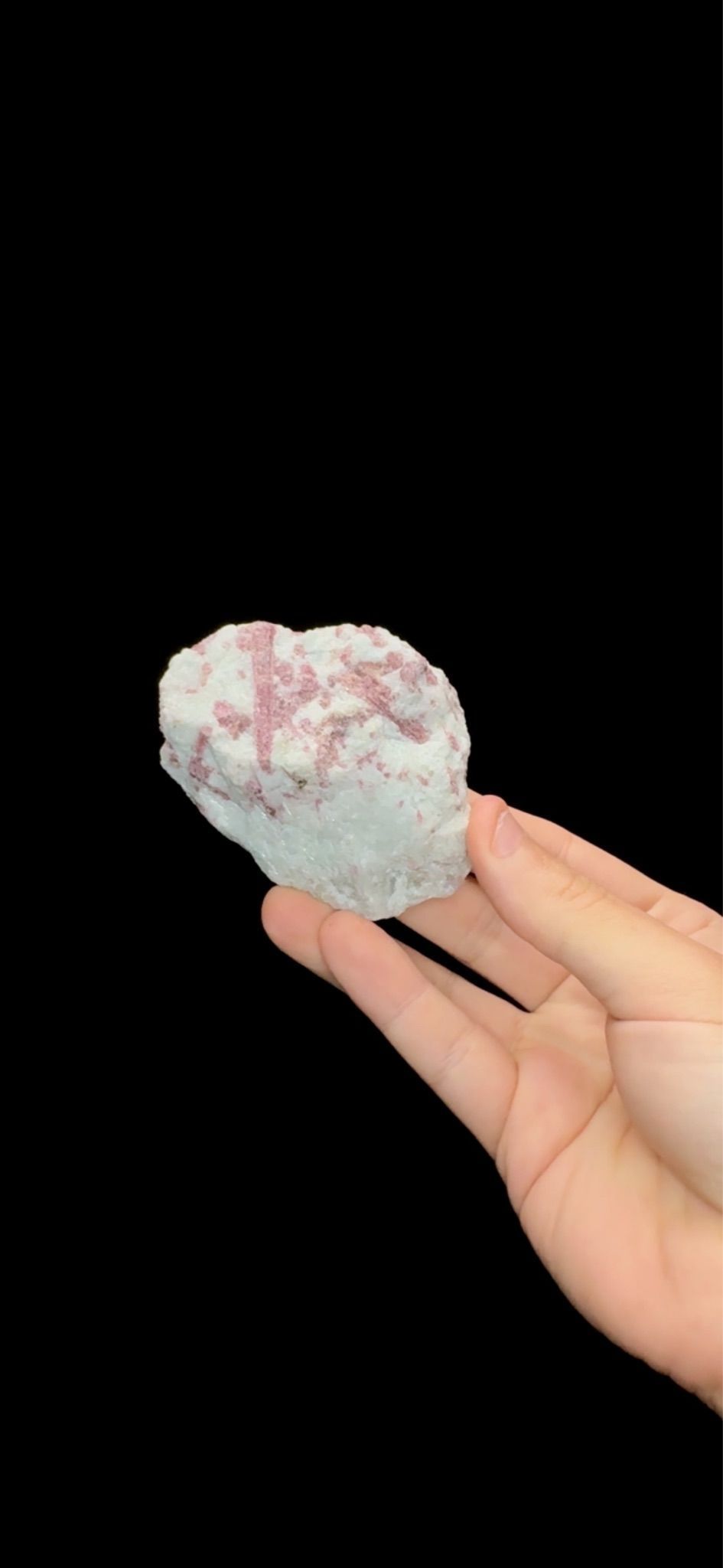 0675- Pink Tourmaline in Quartz