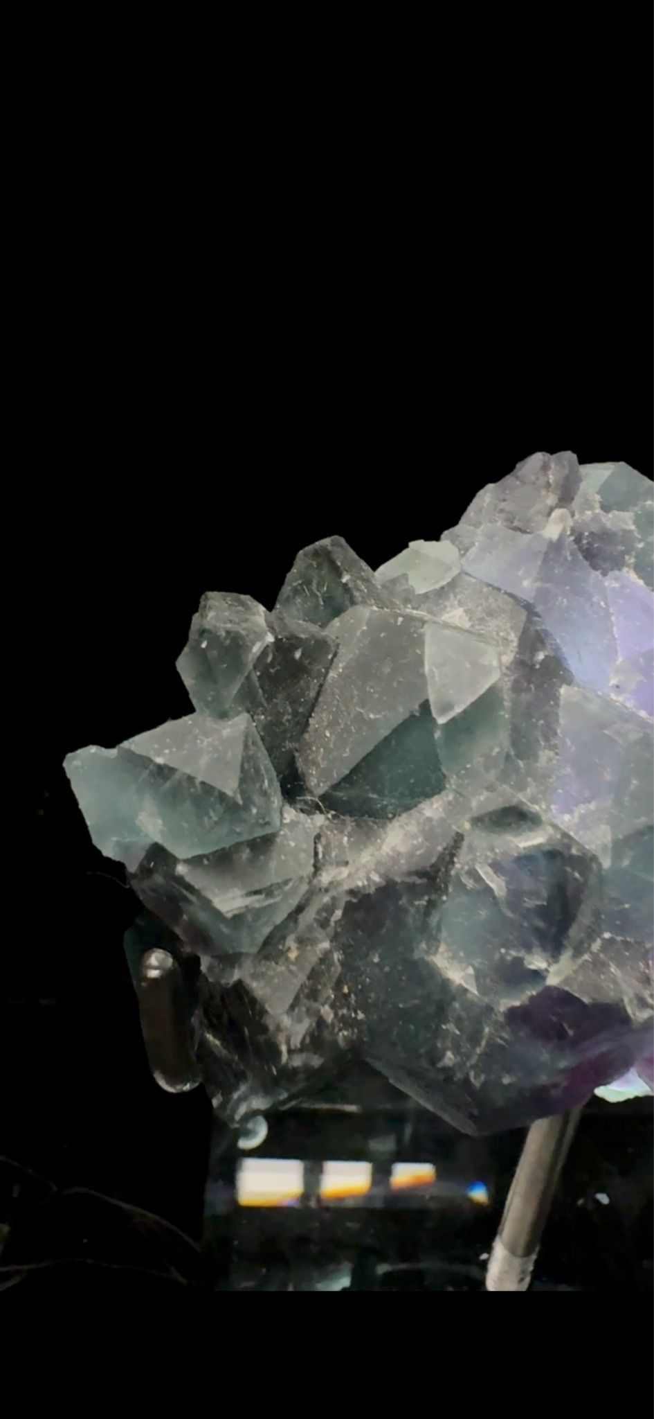 0634- Multigenerational Octahedral Fluorite