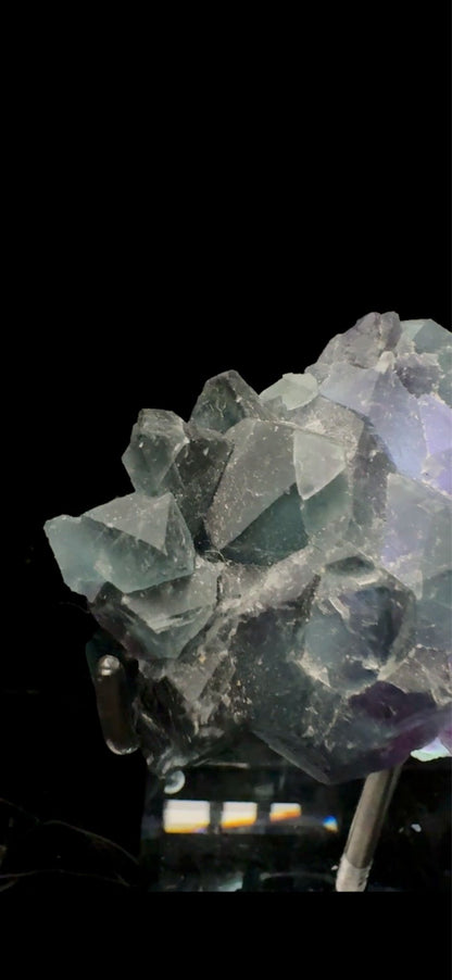 0634- Multigenerational Octahedral Fluorite