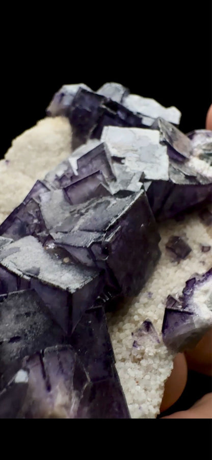 0737- Borderline Fluorite (QR Code)