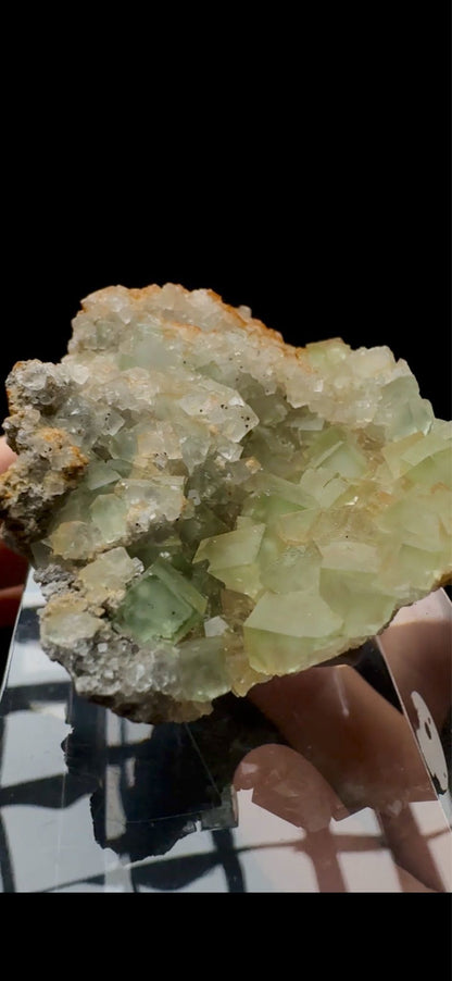 0519- Fluorite with Iron Oxide