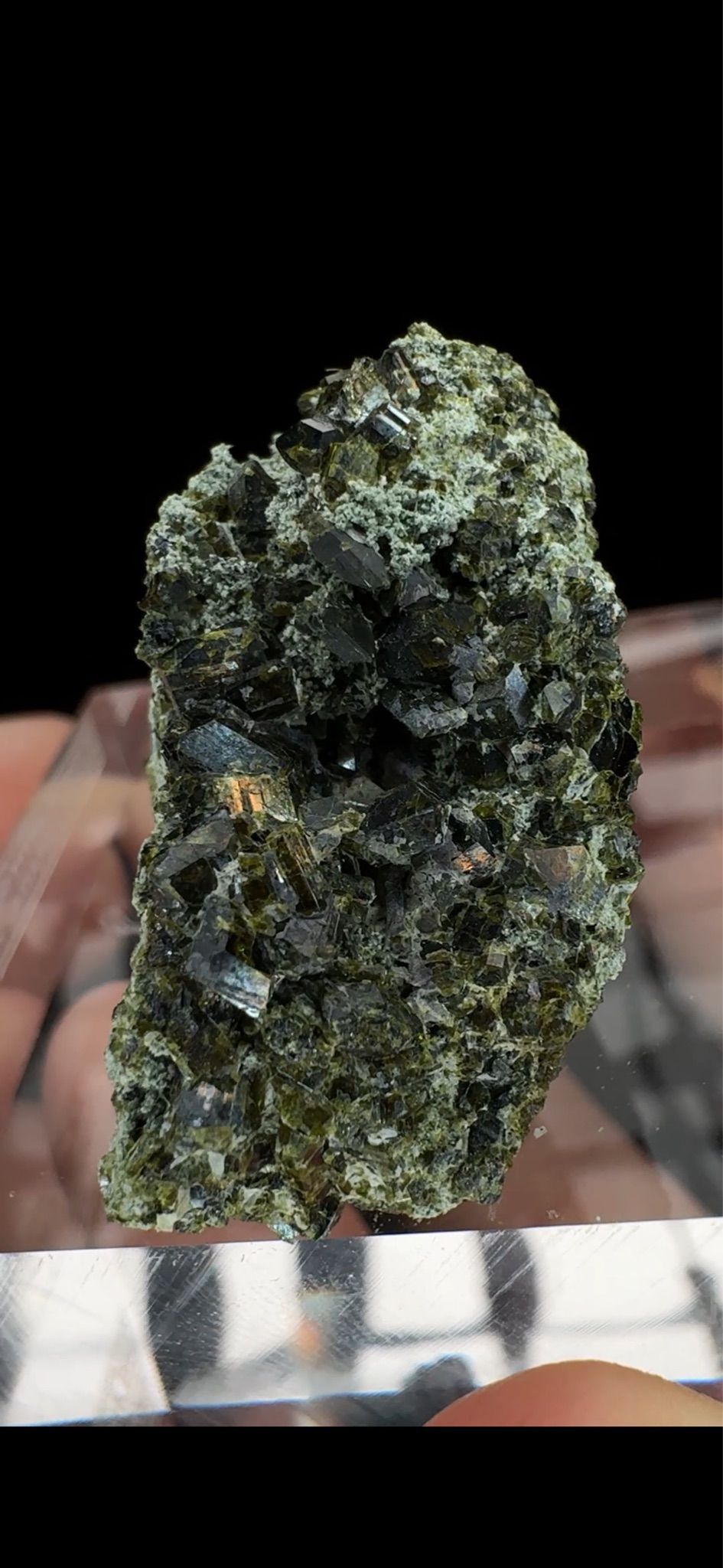 0726- Epidote with Garnet