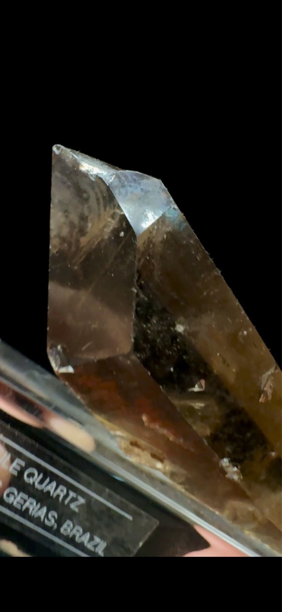 0567- Golden Rutile in Quartz