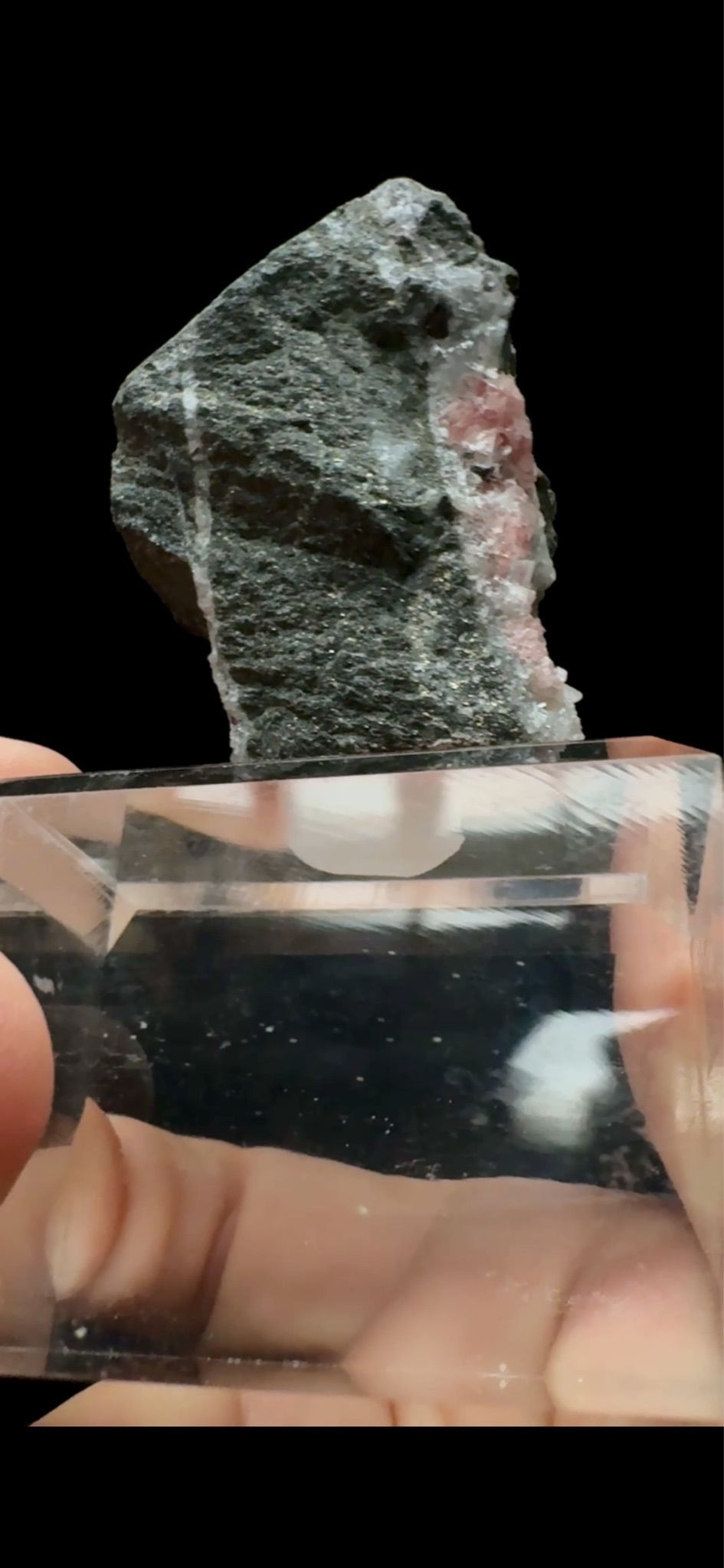 0568- Rhodochrosite With Quartz
