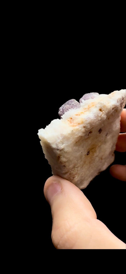 0710- Fluorite on Quartz