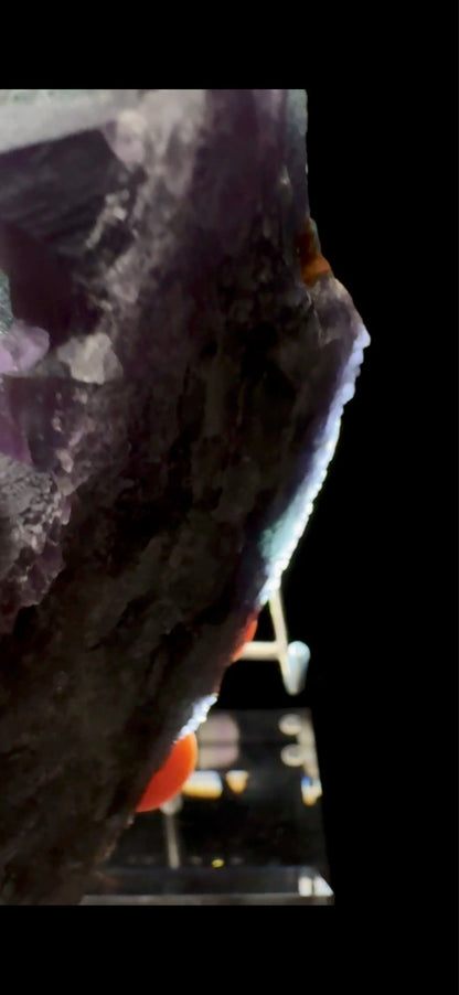 0634- Multigenerational Octahedral Fluorite