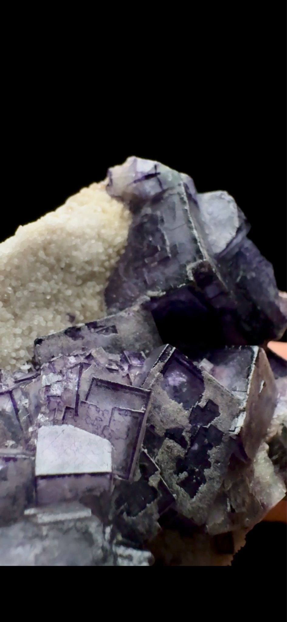 0737- Borderline Fluorite (QR Code)