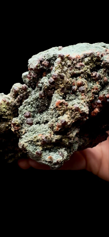 210- Epidote with Garnet