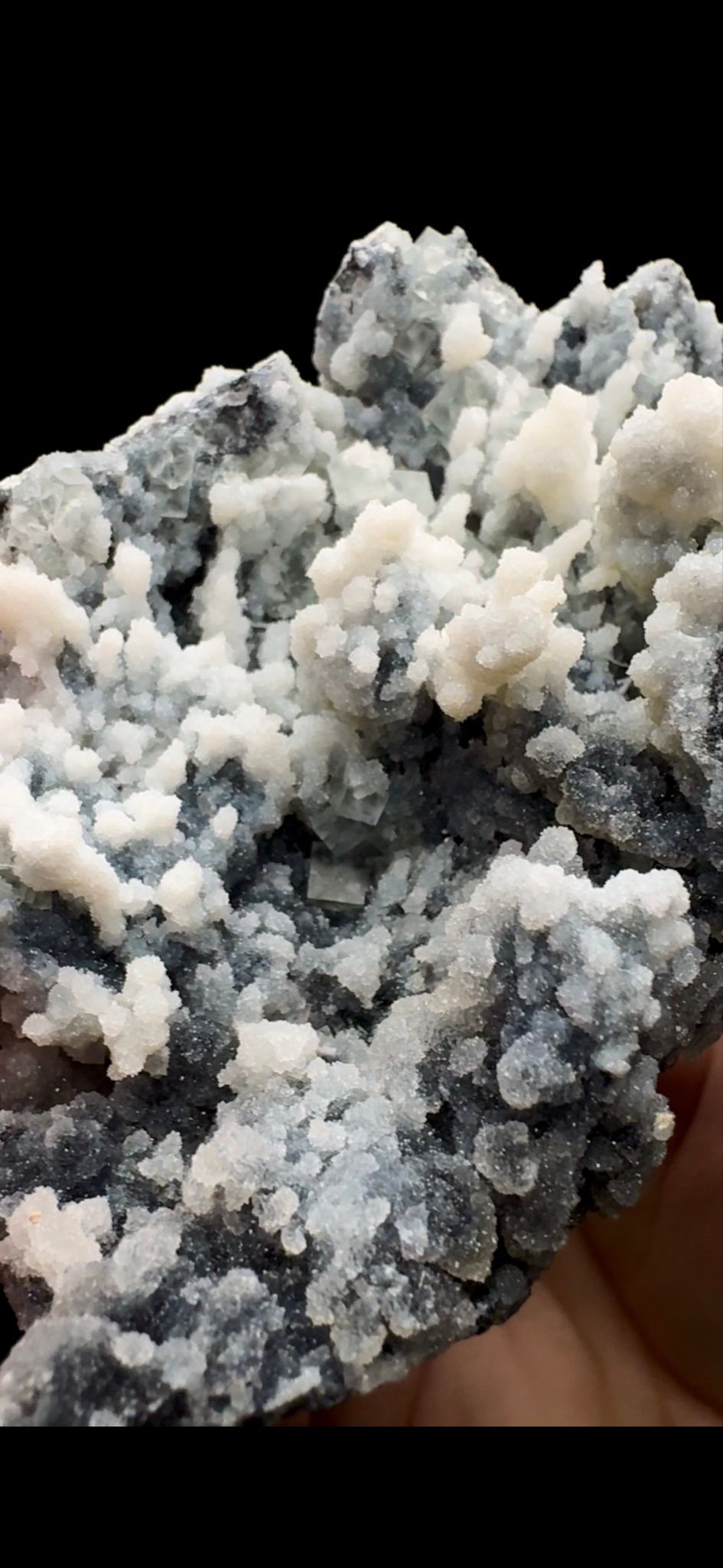 072- Fluorite On Quartz
