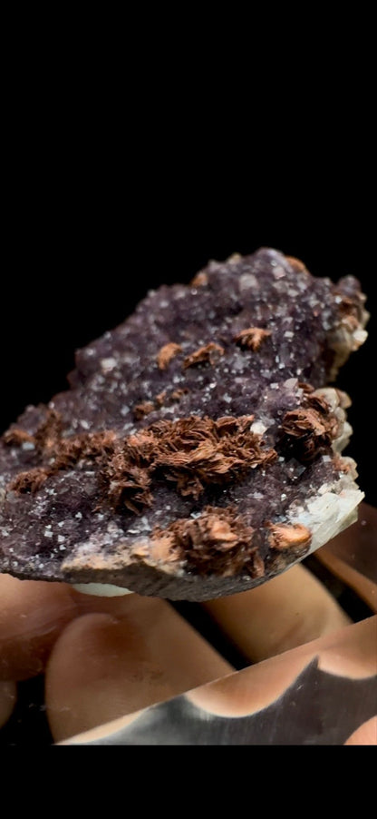 0506- Fluorite on Barite