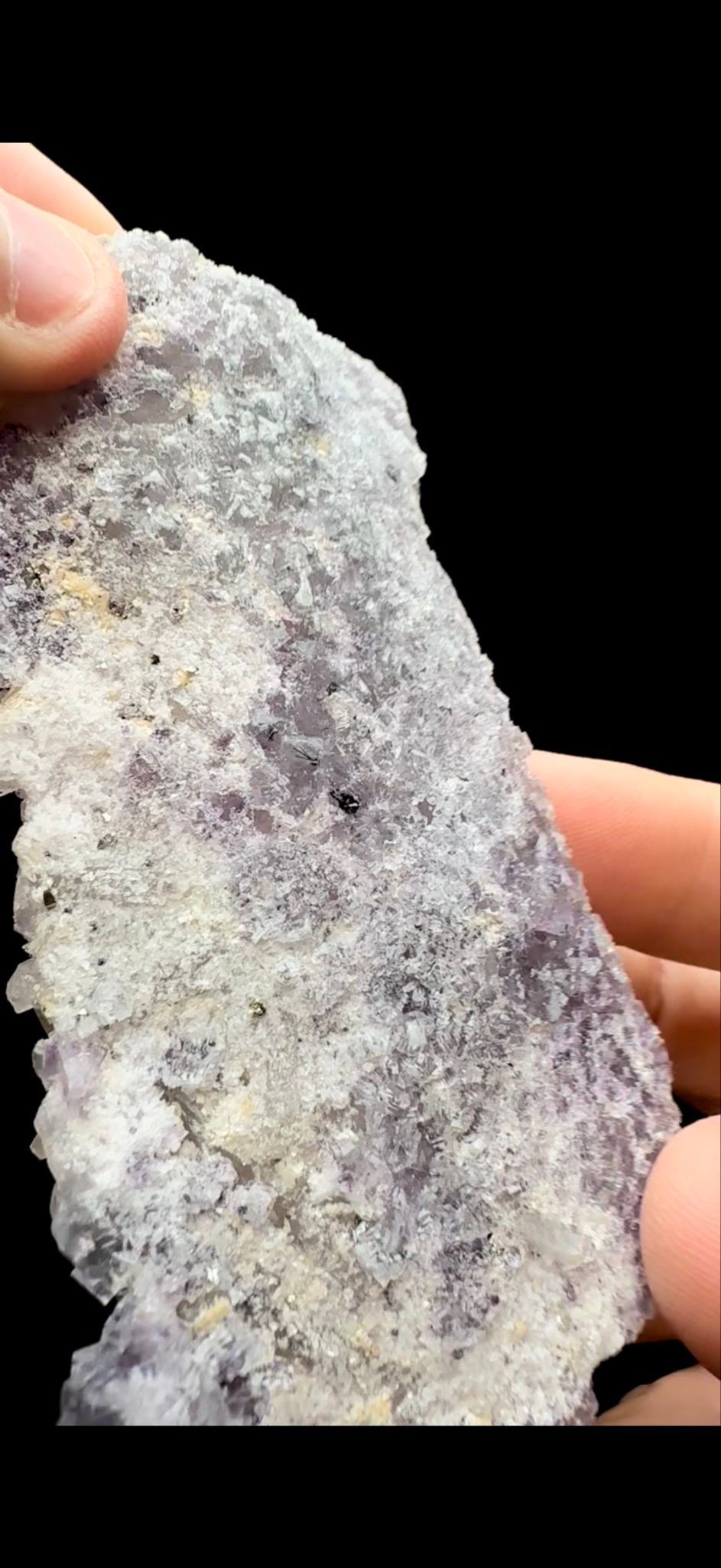 201- Fluorite on Quartz
