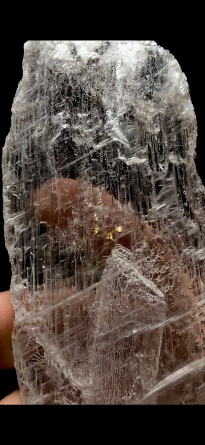 855- Selenite With Hematite