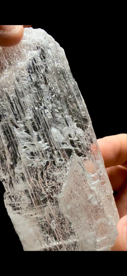 855- Selenite With Hematite