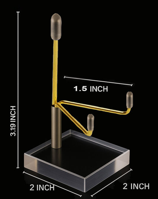 Gold Acrylic Crystal Stand
