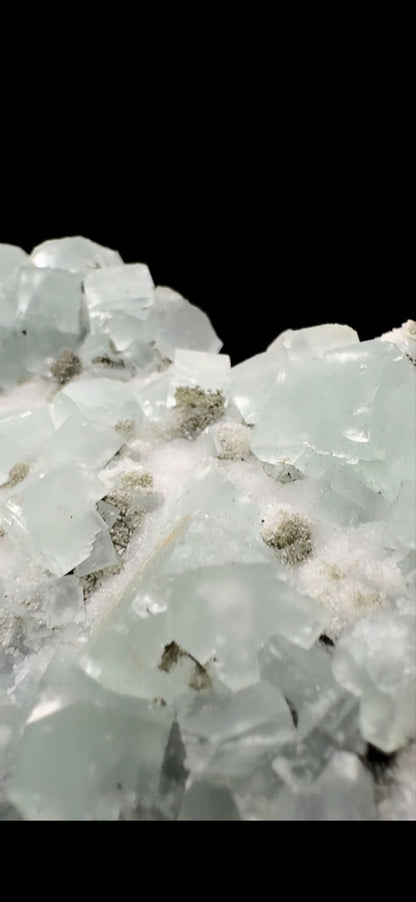 066- Fluorite On Quartz