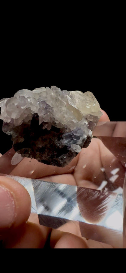 0274- Calcite, Fluorite, and Quartz
