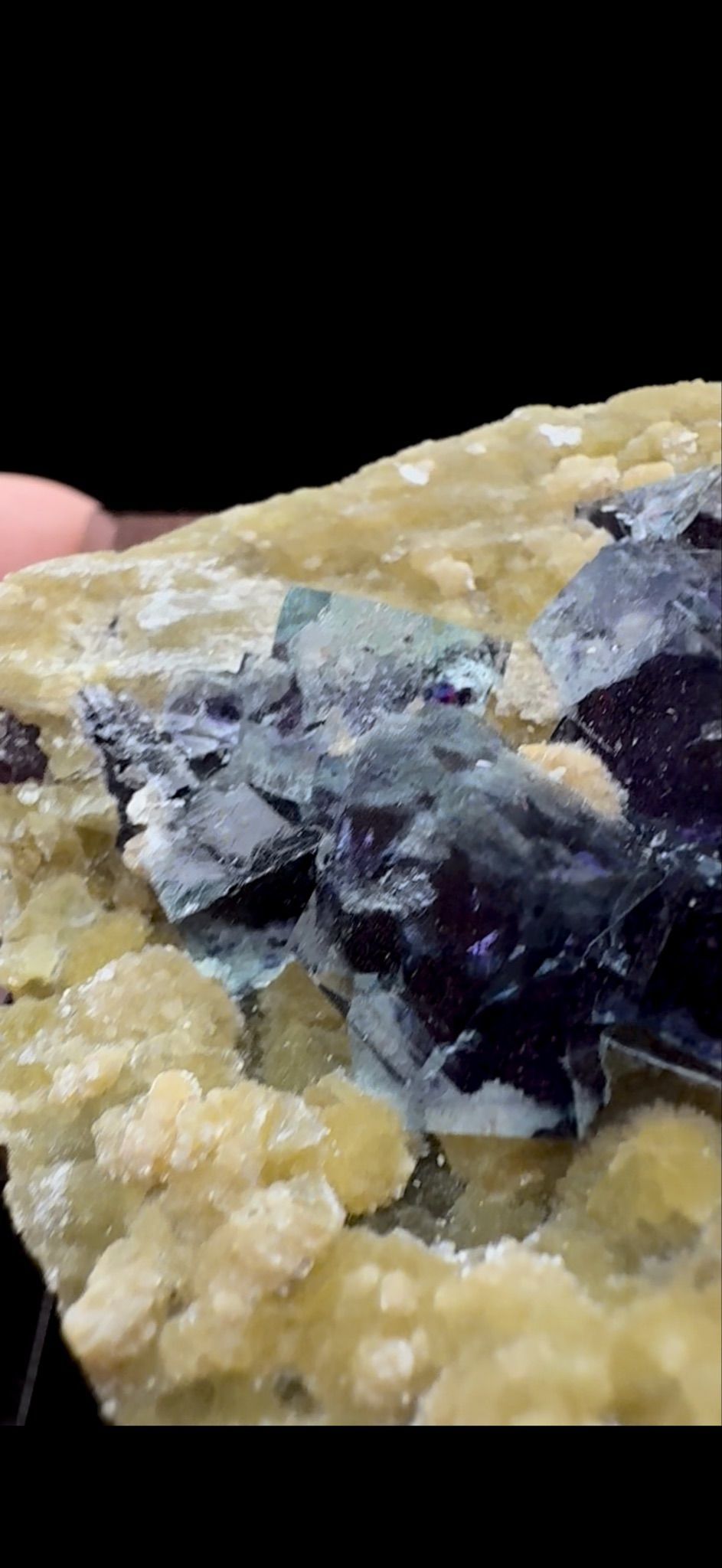 223- Fluorite on Mica