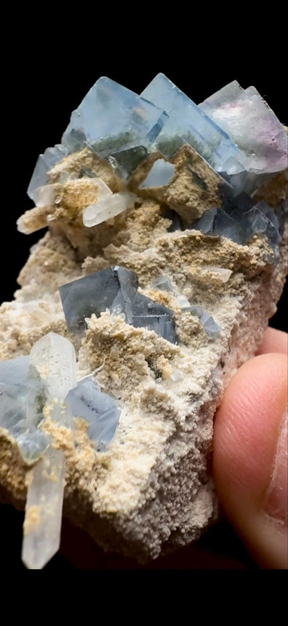 0403- Fluorite with Quartz
