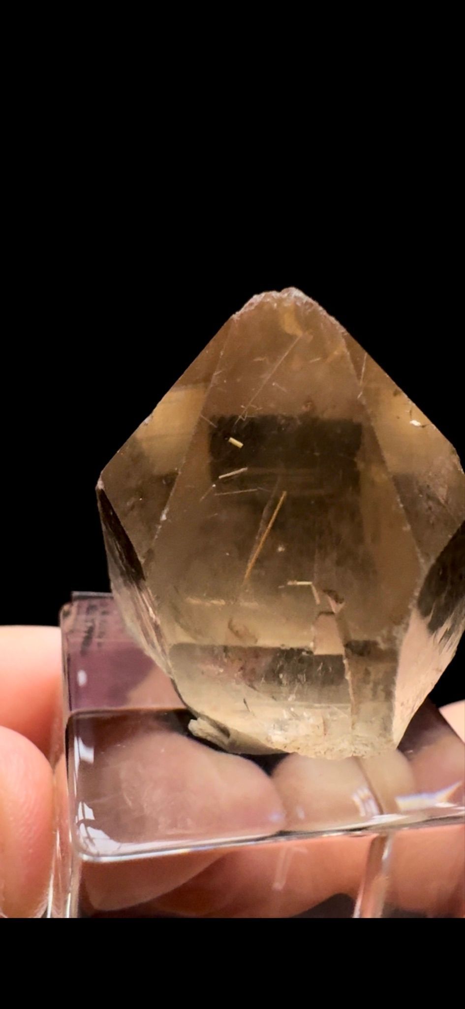 0437- Rutiled Smokey Quartz