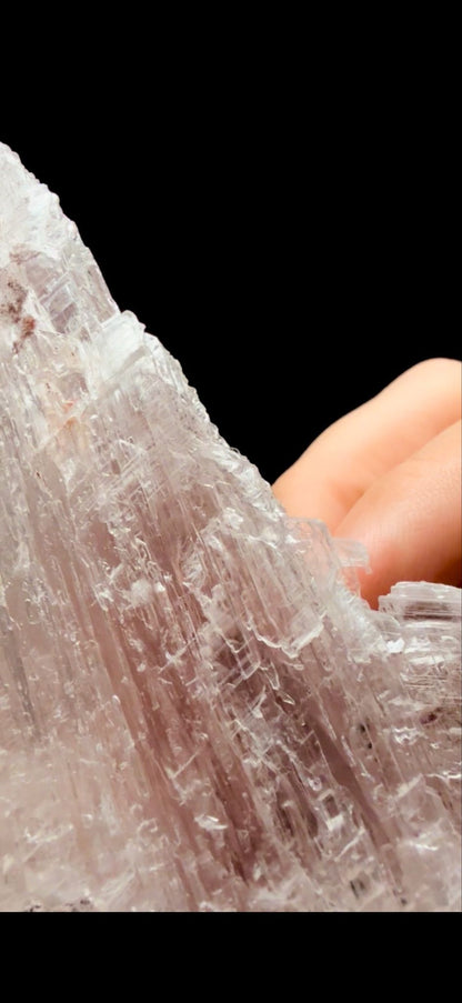 854- Selenite With Hematite