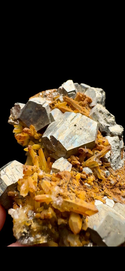 0371- Mango Quartz with Pyrite