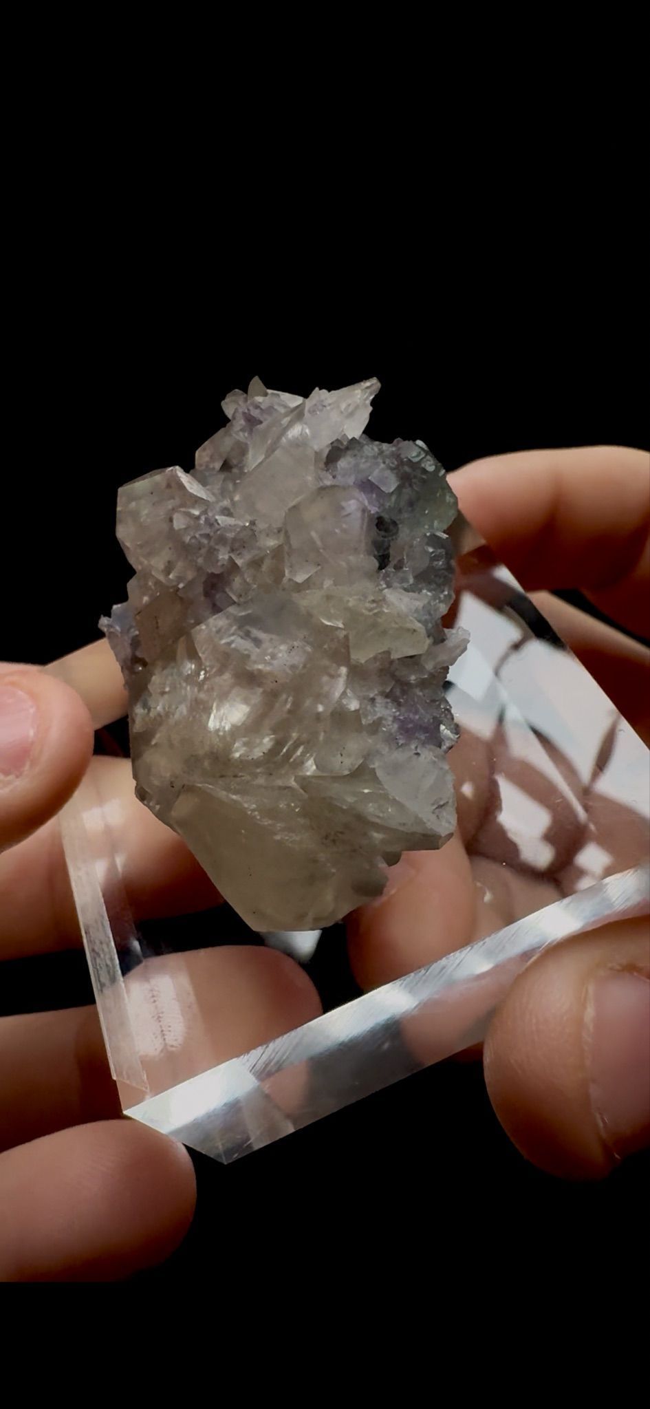 0274- Calcite, Fluorite, and Quartz