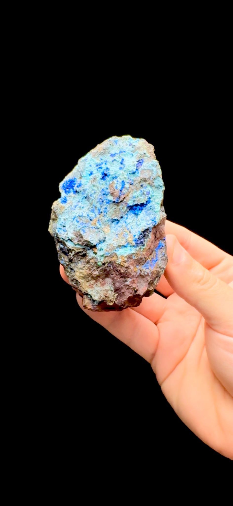 622- Azurite With Chrysocolla