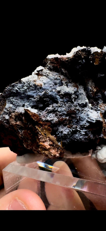 0377- Chalcedony, Aragonite, and Goethite