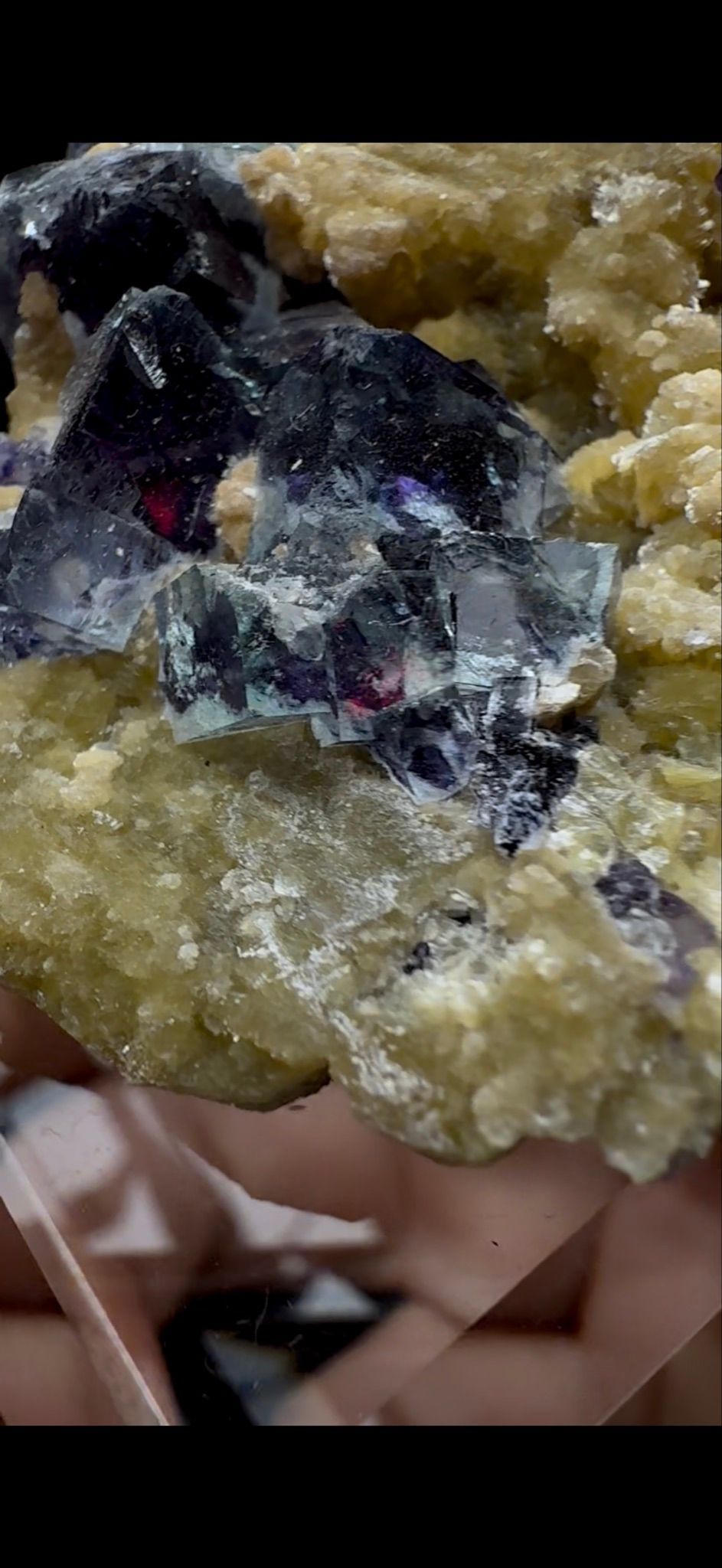 223- Fluorite on Mica