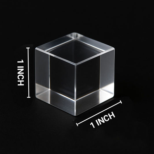 Small Acrylic Cube Base