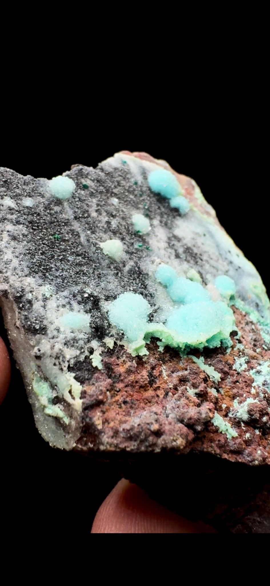 135- Sugar Chrysocolla and Malachite