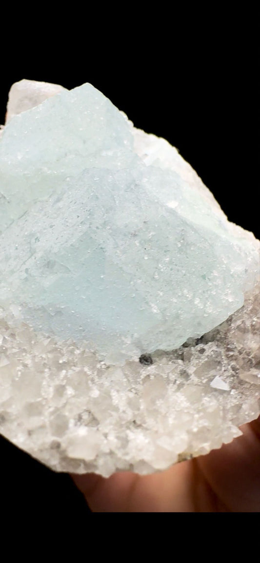 484- Fluorite With Quartz