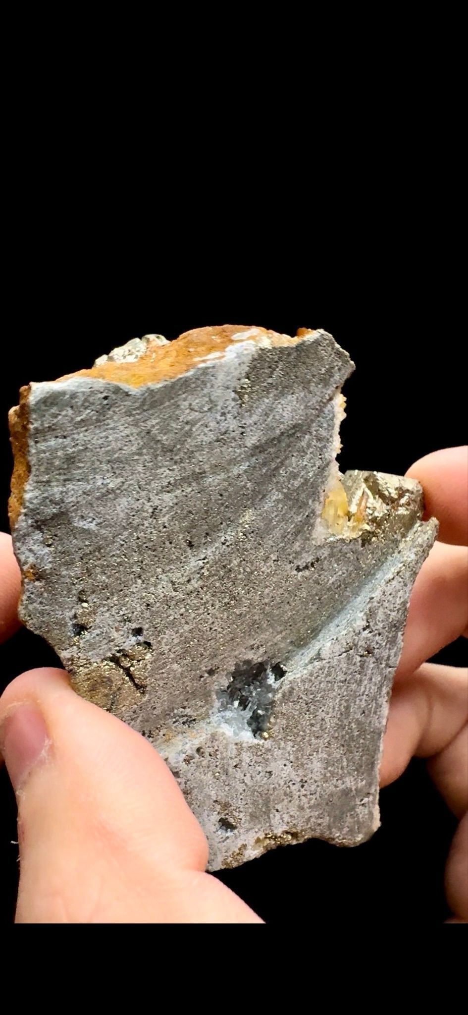 0371- Mango Quartz with Pyrite