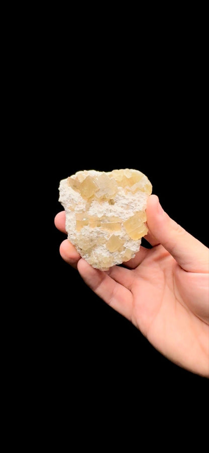 083- Yellow Fluorite
