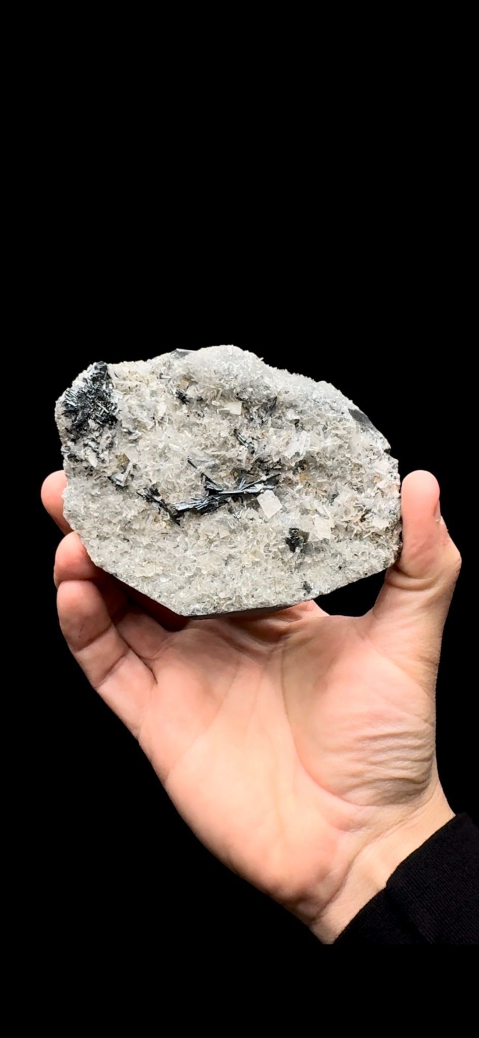 028- Stibnite With Barite