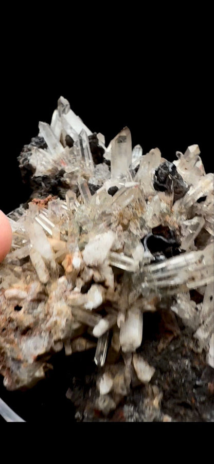 211- Specularite with Quartz