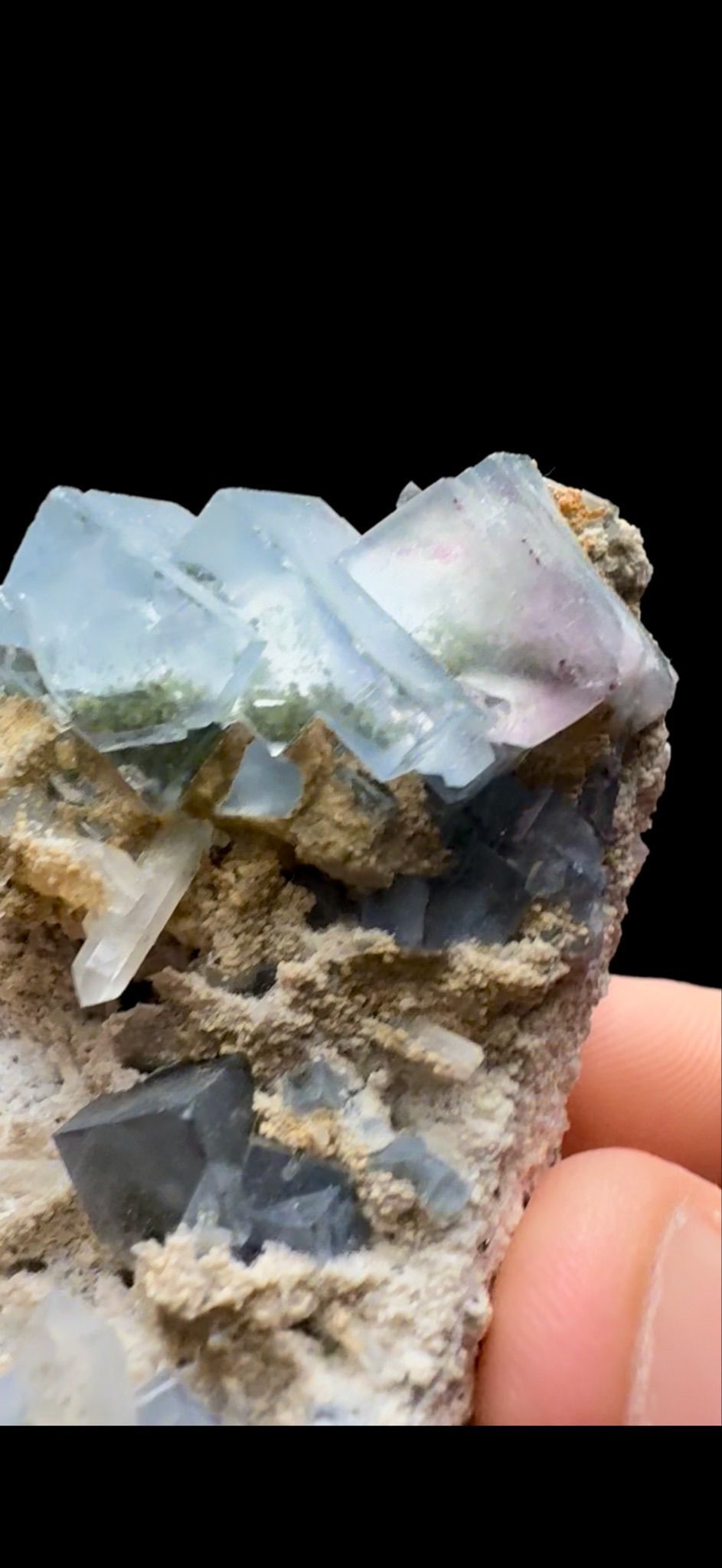 0403- Fluorite with Quartz