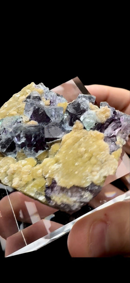 223- Fluorite on Mica