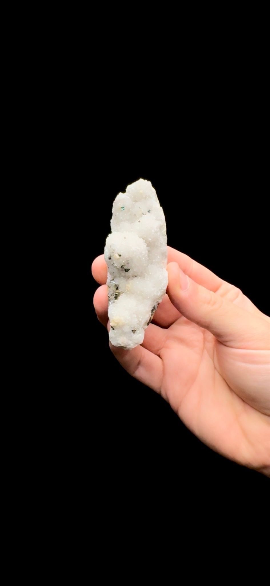 080- Pyrite on Quartz