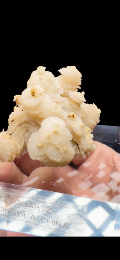 094- Calcite on Quartz