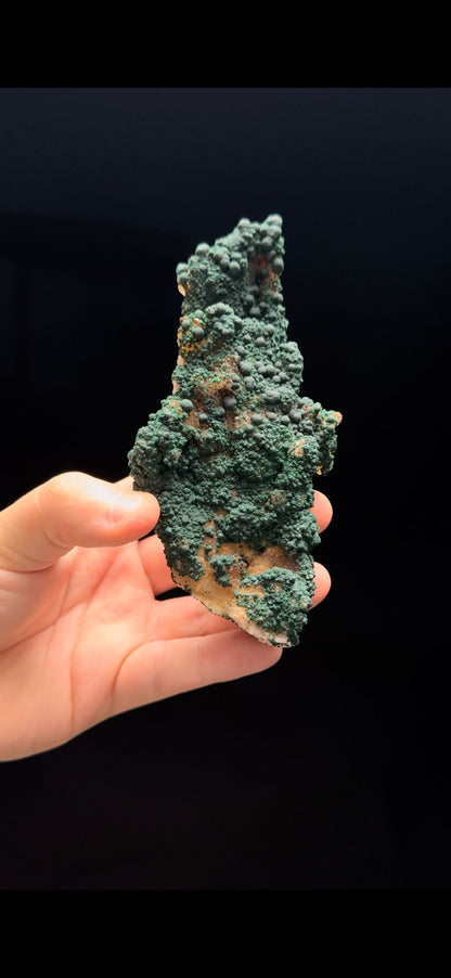 149- Malachite on Quartz