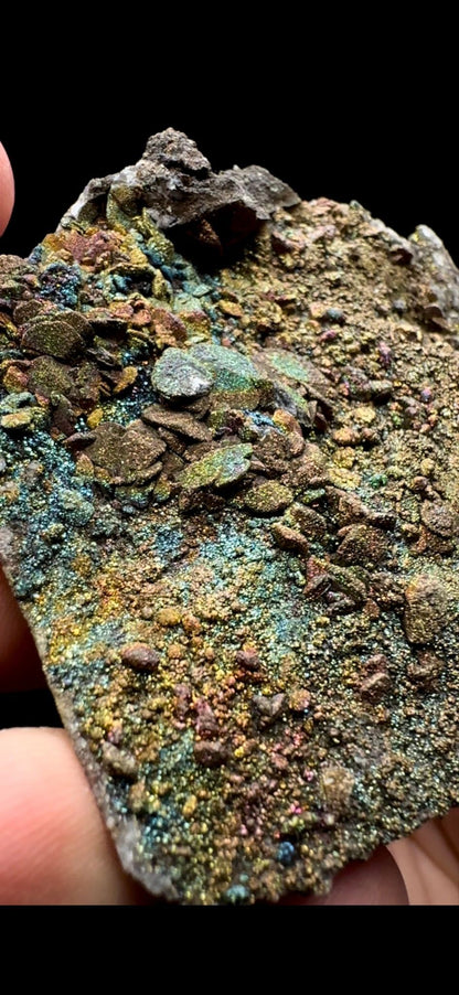 023- Pyrite on Calcite