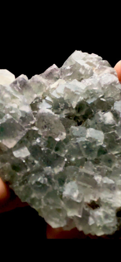 909- Fluorite with Calcite